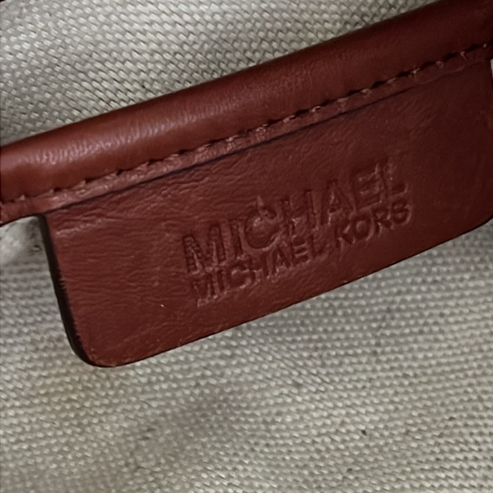 Vintage MICHAEL Michael Kors Leather Satchel - Picture 10 of 16